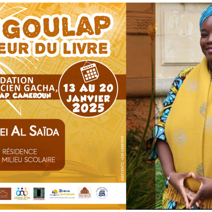 Princess Akosua discovering her ancestral heritage in Le Marais, Paris